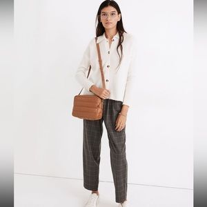 Barely Used Madewell Plaid Flannel Track Trousers